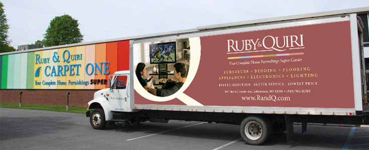 The Ruby & Quiri truck.