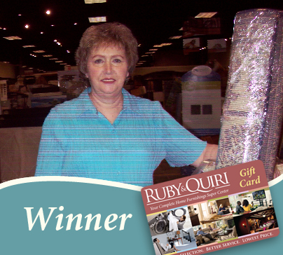 area rug voucher winner