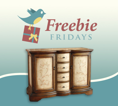 accent cabinet Freebie